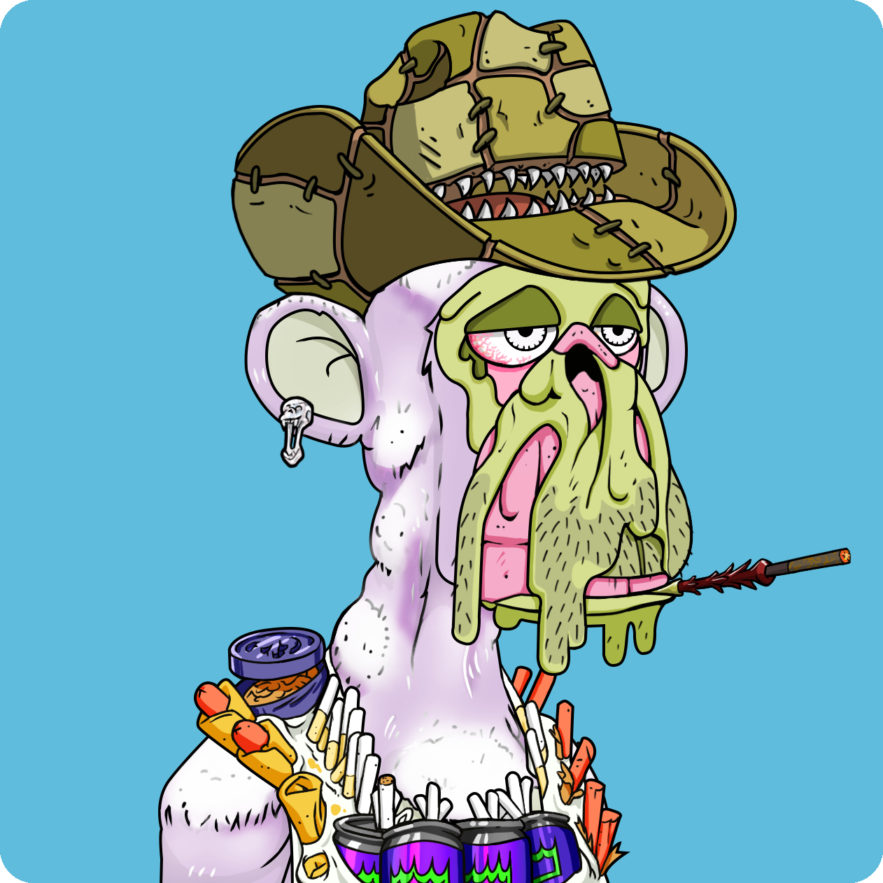 Yuga Labs - Mutant Ape Yacht Club - NFT # 5021