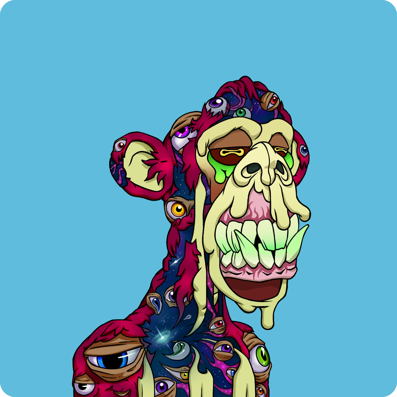 Yuga Labs - Mutant Ape Yacht Club - NFT # 21003