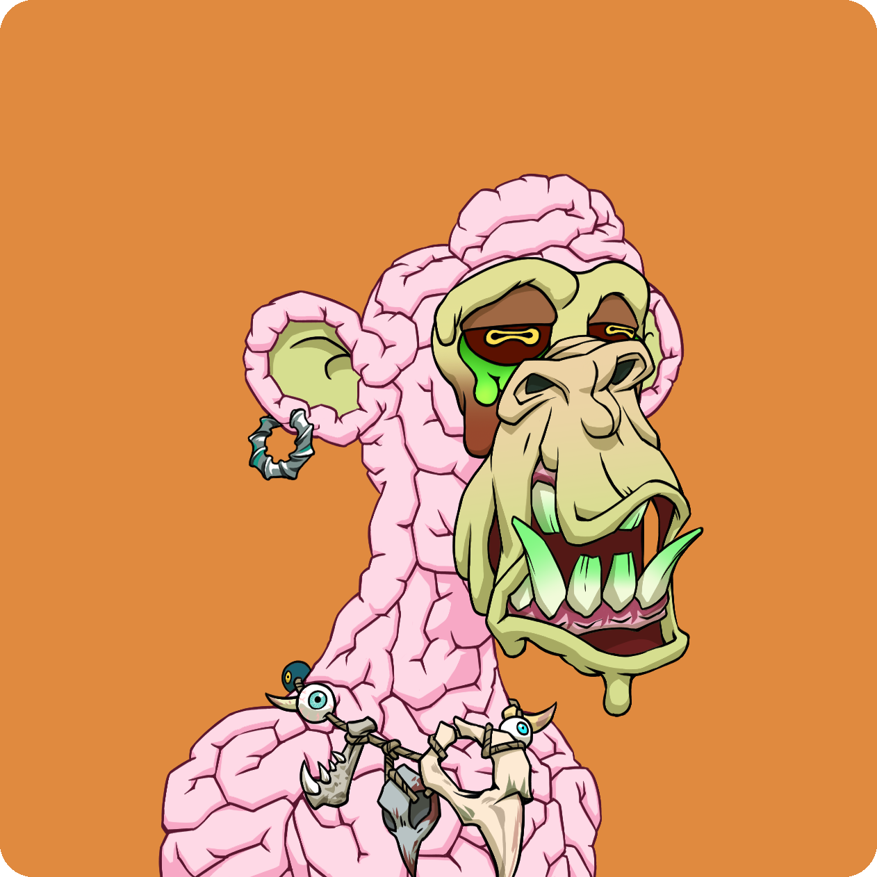 Yuga Labs - Mutant Ape Yacht Club - NFT # 2621