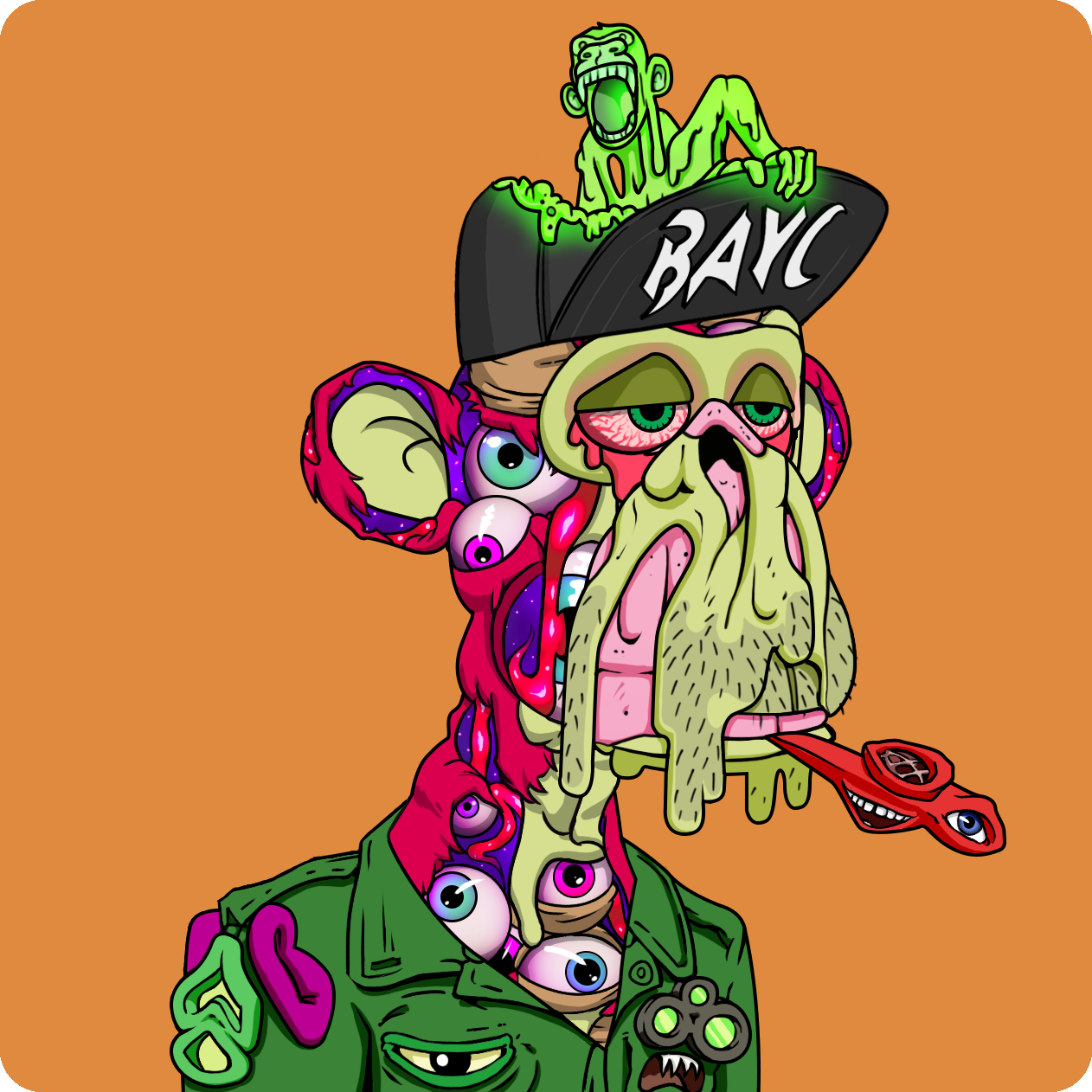 Yuga Labs - Mutant Ape Yacht Club - NFT # 19934