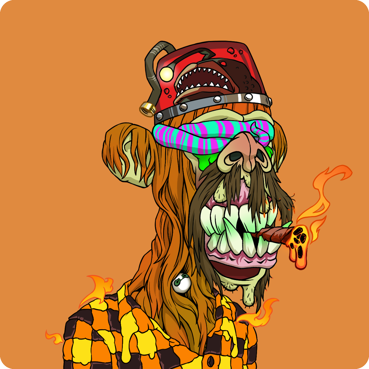 Yuga Labs - Mutant Ape Yacht Club - NFT # 2105