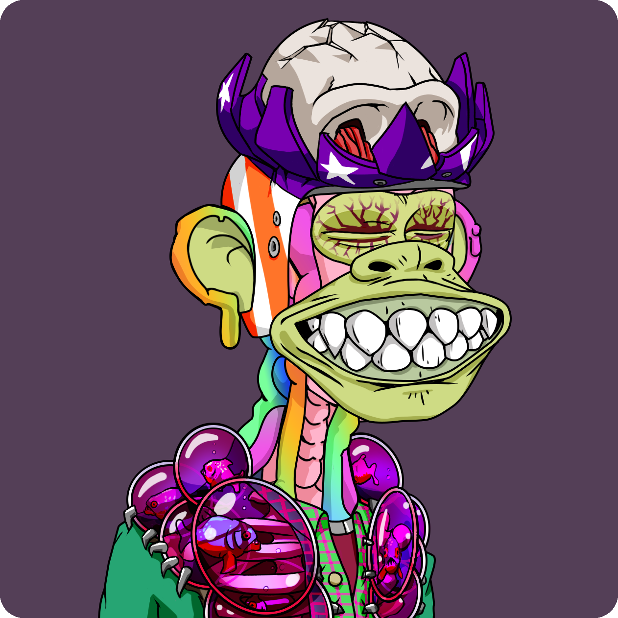 Yuga Labs - Mutant Ape Yacht Club - NFT # 9389