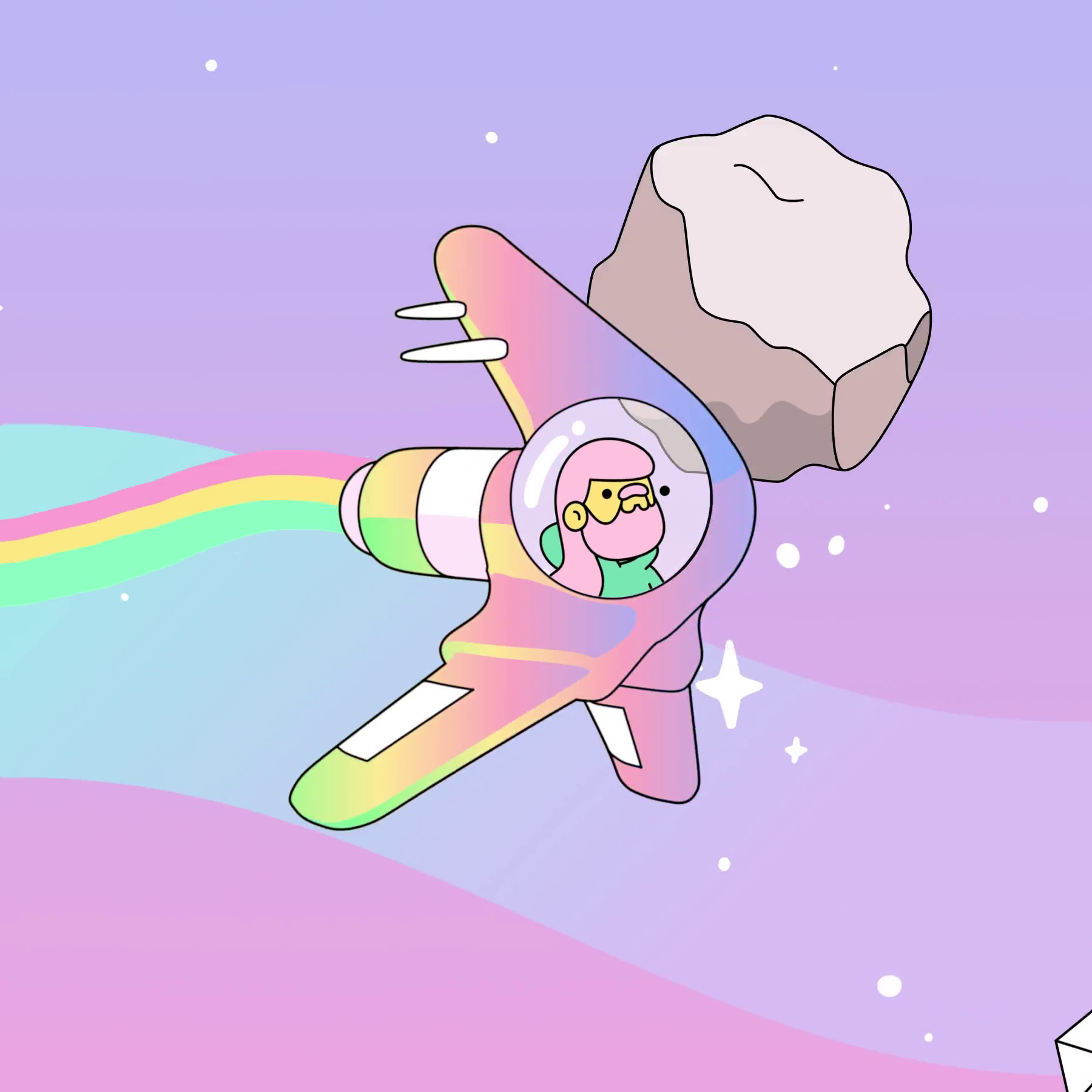 The Doodles Founders - Space Doodles - Space Doodle #84 - NFT # 84