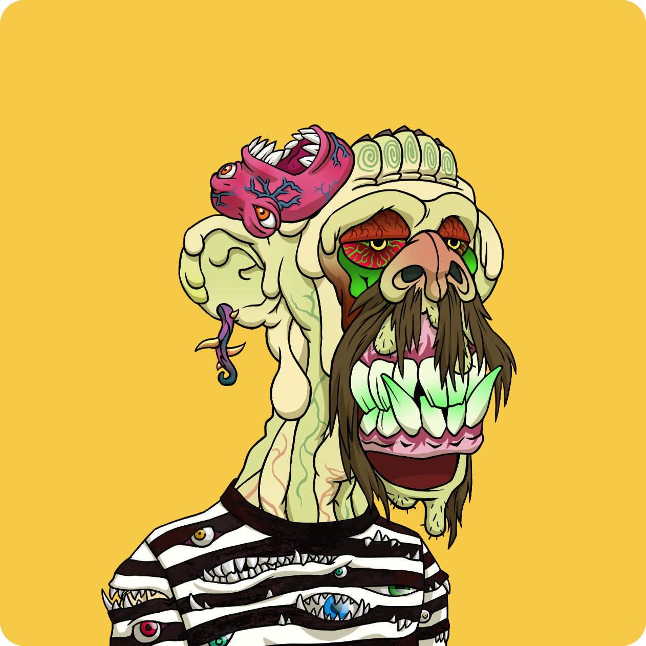 Yuga Labs - Mutant Ape Yacht Club - NFT # 10221