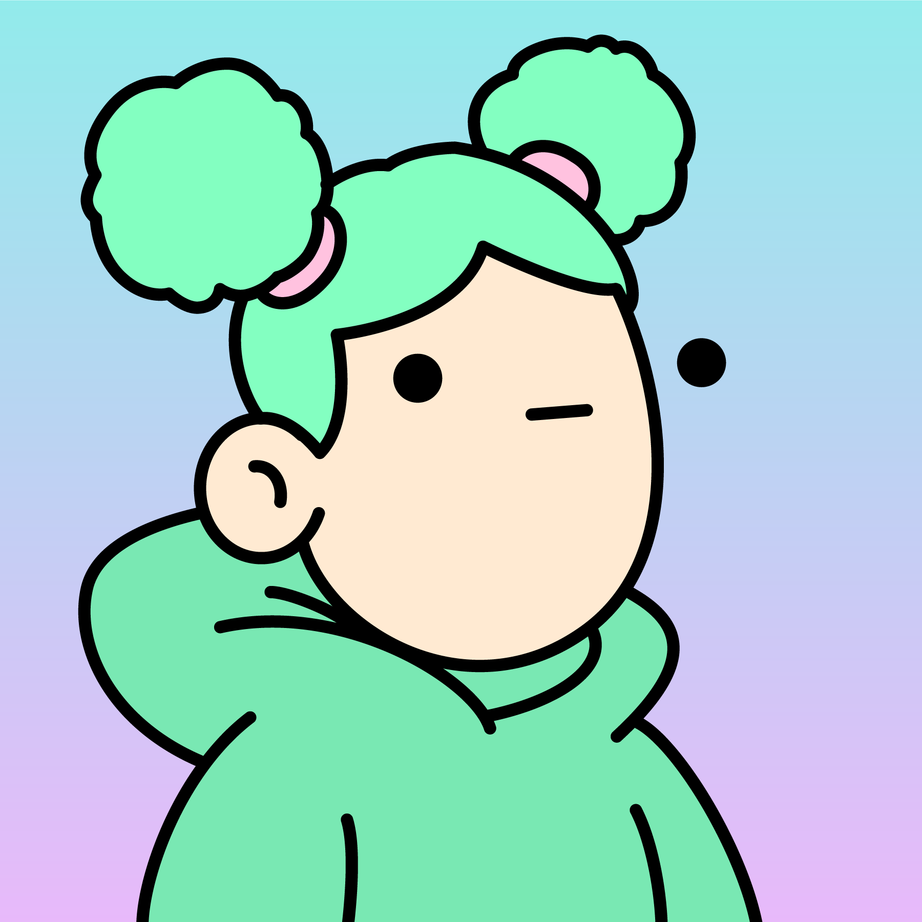 The Doodles Founders - Doodles - Doodle #77 - NFT # 77