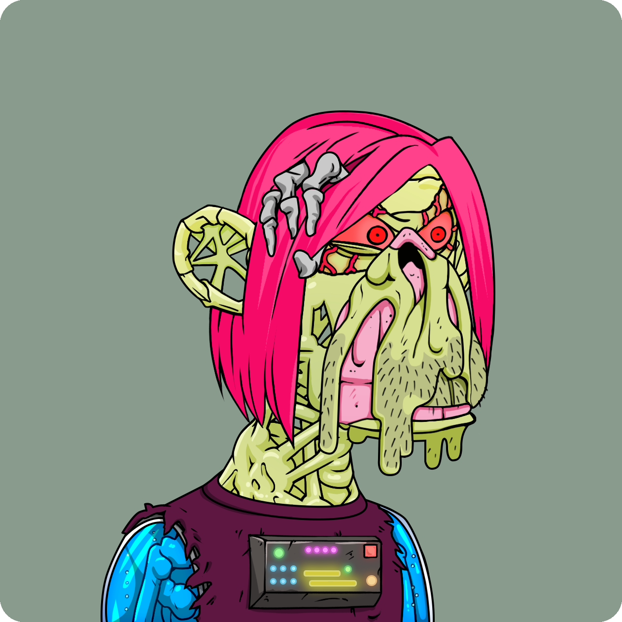 Yuga Labs - Mutant Ape Yacht Club - NFT # 10880