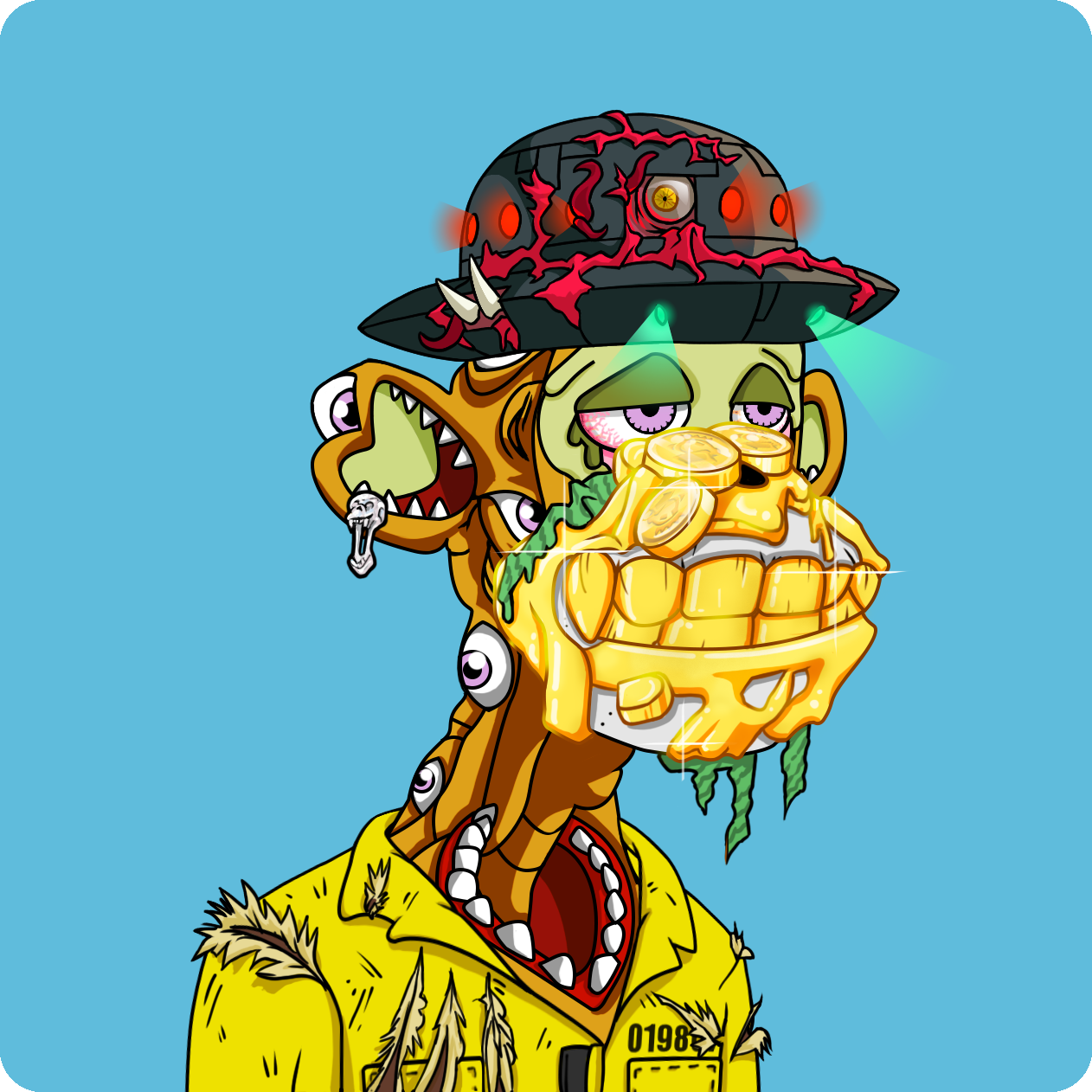 Yuga Labs - Mutant Ape Yacht Club - NFT # 21144