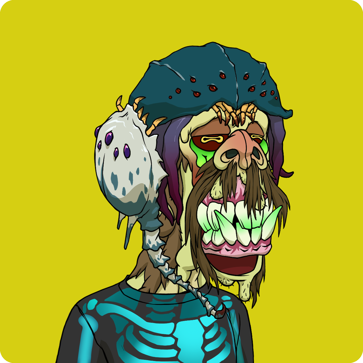 Yuga Labs - Mutant Ape Yacht Club - NFT # 14893