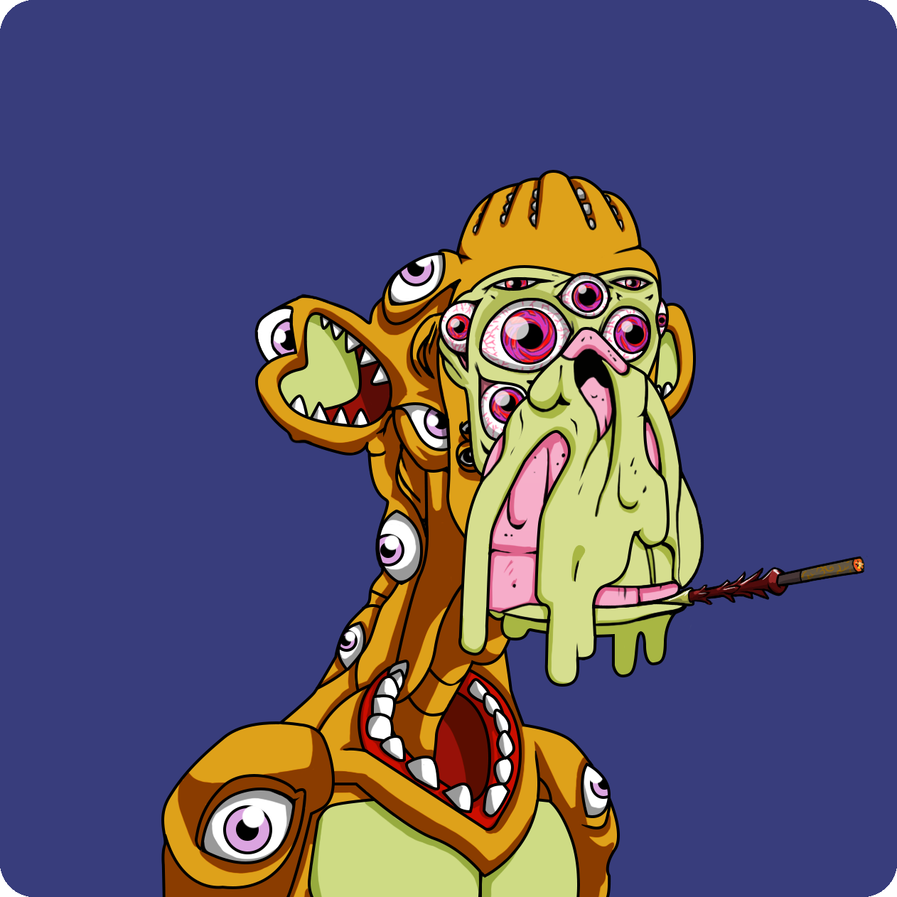 Yuga Labs - Mutant Ape Yacht Club - NFT # 13858