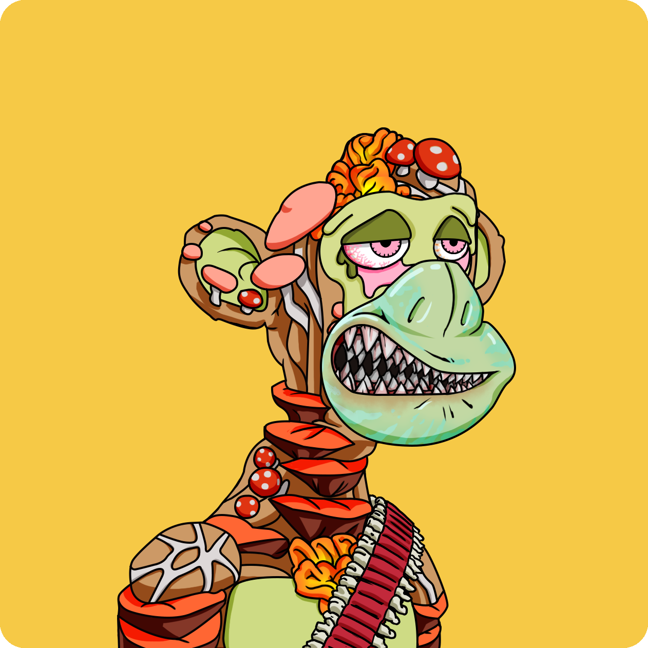 Yuga Labs - Mutant Ape Yacht Club - NFT # 25714