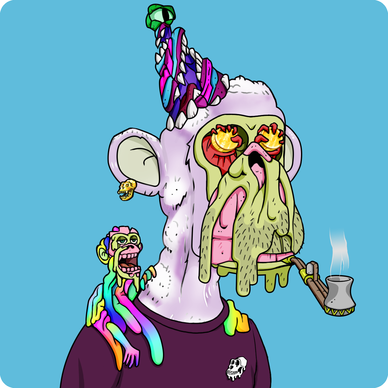 Yuga Labs - Mutant Ape Yacht Club - NFT # 3356