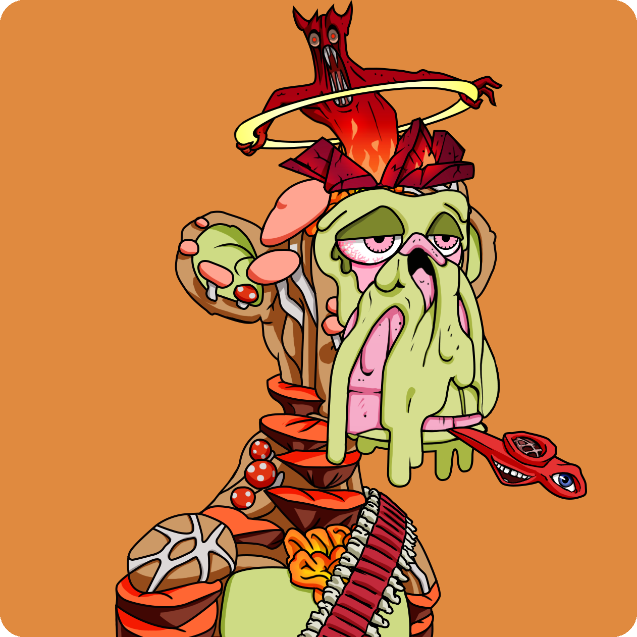 Yuga Labs - Mutant Ape Yacht Club - NFT # 6127