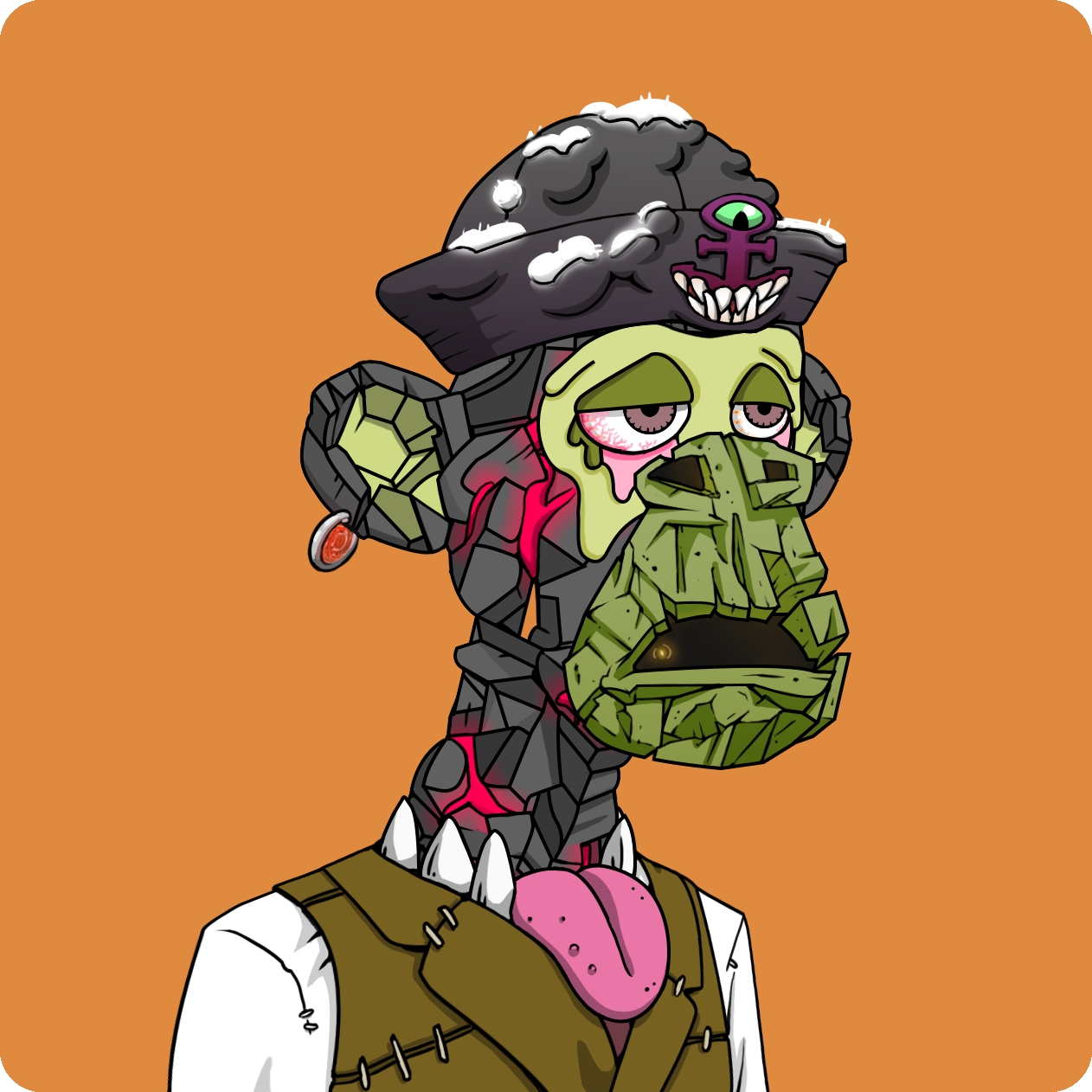 Yuga Labs - Mutant Ape Yacht Club - NFT # 18244