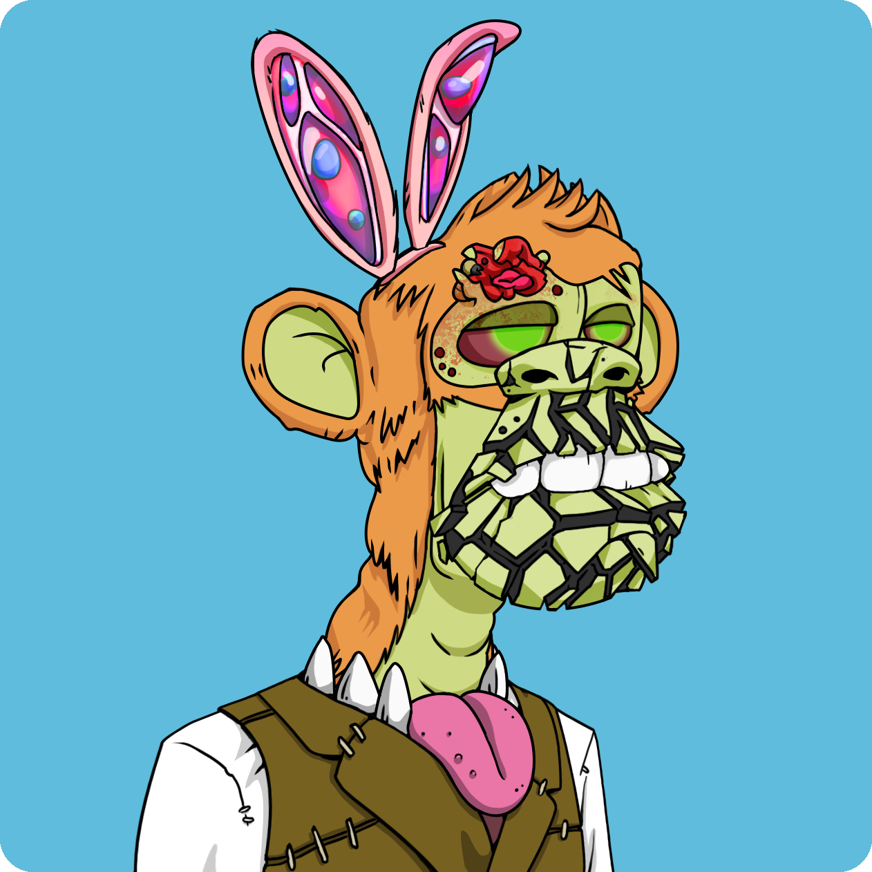 Yuga Labs - Mutant Ape Yacht Club - NFT # 22772