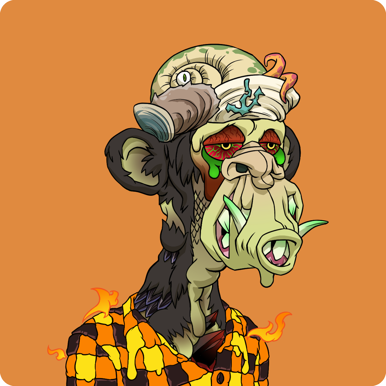 Yuga Labs - Mutant Ape Yacht Club - NFT # 5400