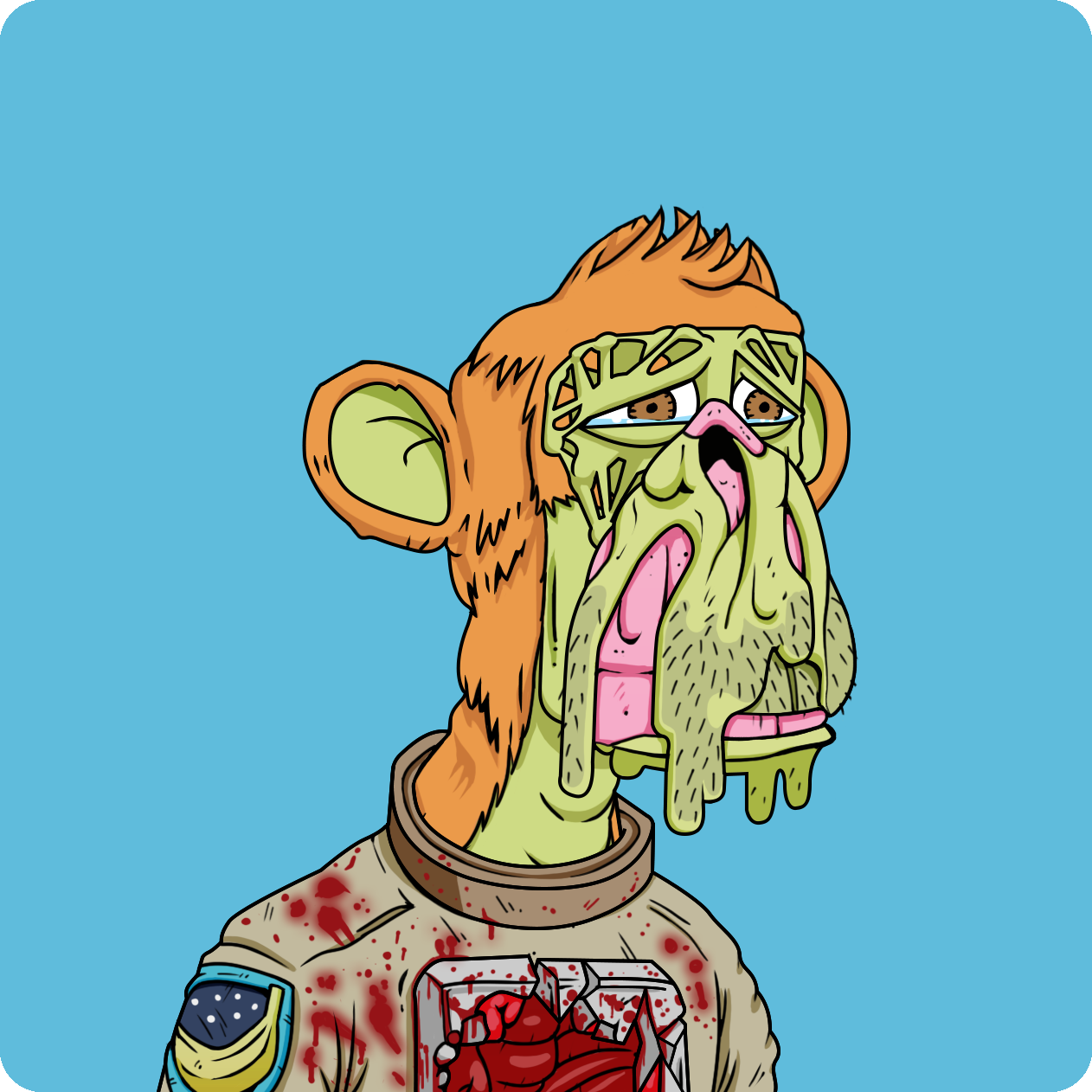 Yuga Labs - Mutant Ape Yacht Club - NFT # 6691