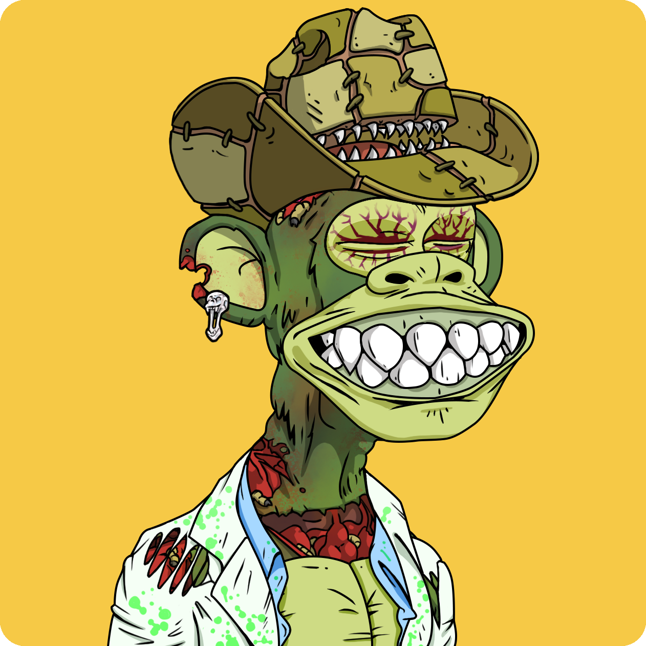 Yuga Labs - Mutant Ape Yacht Club - NFT # 16686