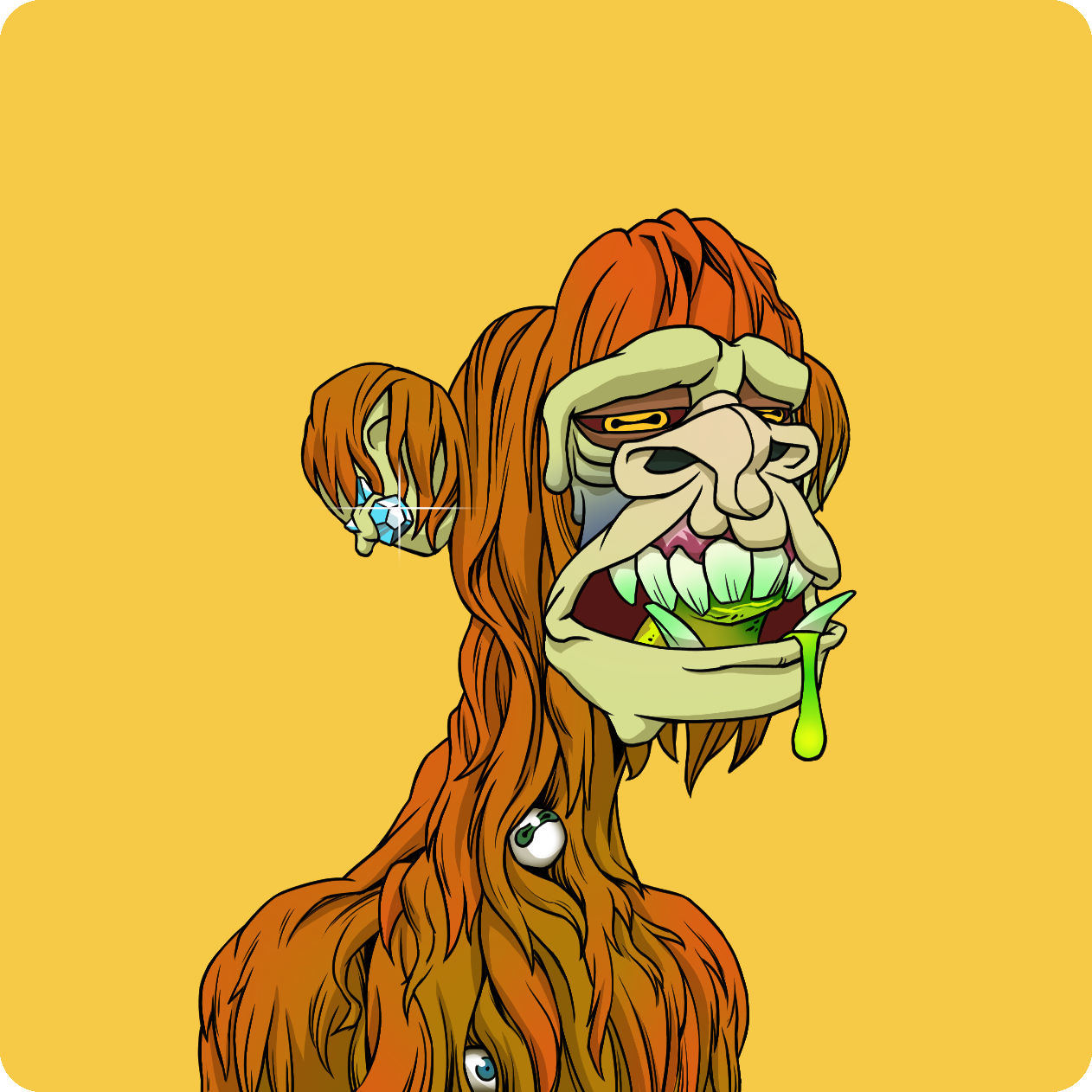 Yuga Labs - Mutant Ape Yacht Club - NFT # 5991