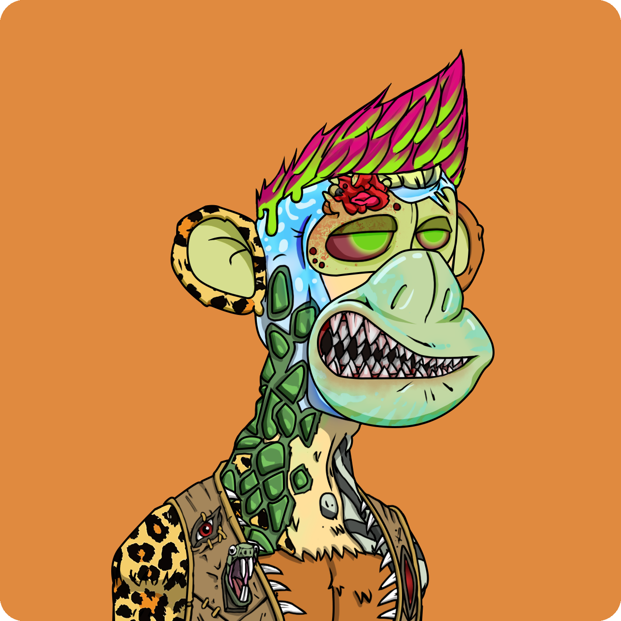 Yuga Labs - Mutant Ape Yacht Club - NFT # 15104