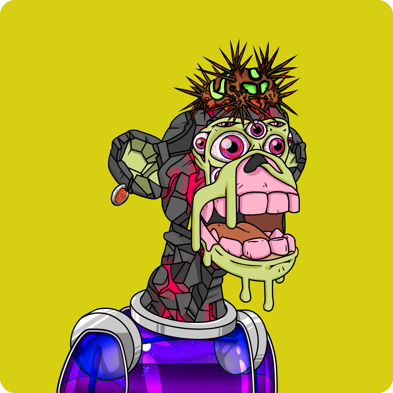 Yuga Labs - Mutant Ape Yacht Club - NFT # 12758