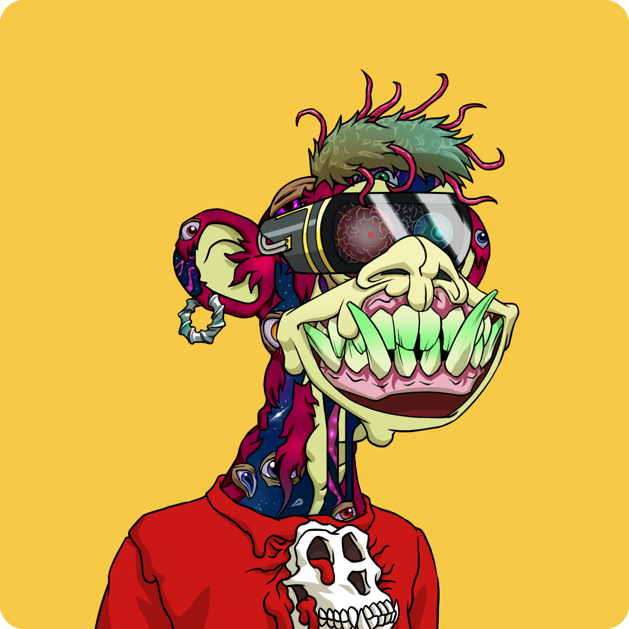 Yuga Labs - Mutant Ape Yacht Club - NFT # 3966