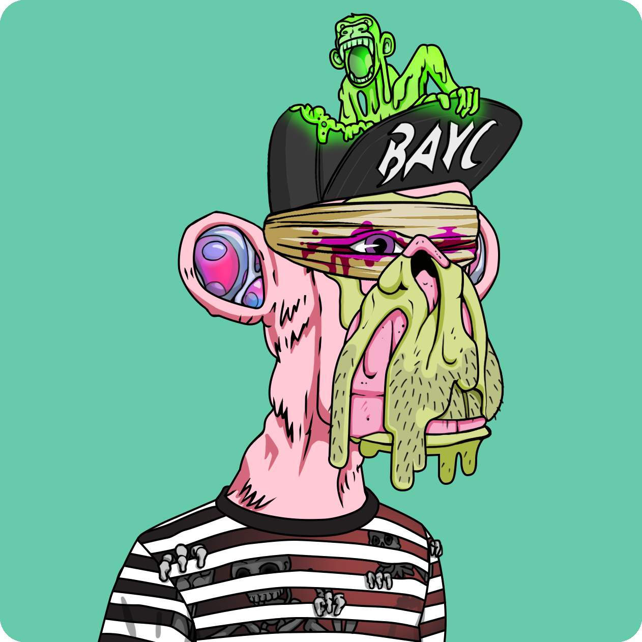 Yuga Labs - Mutant Ape Yacht Club - NFT # 23454