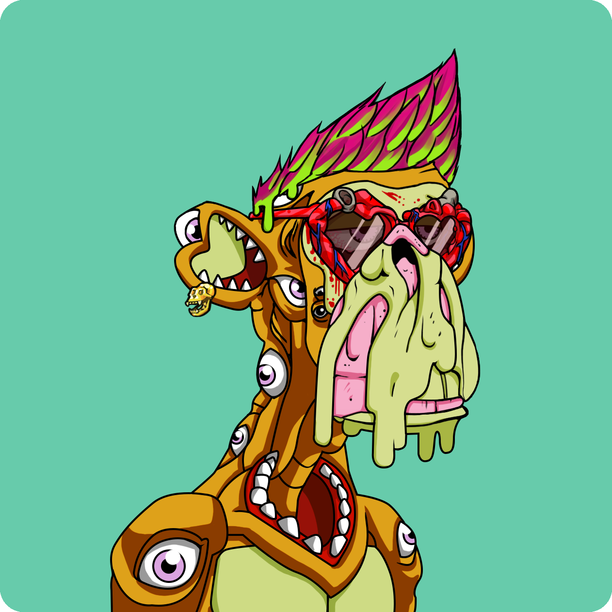 Yuga Labs - Mutant Ape Yacht Club - NFT # 718