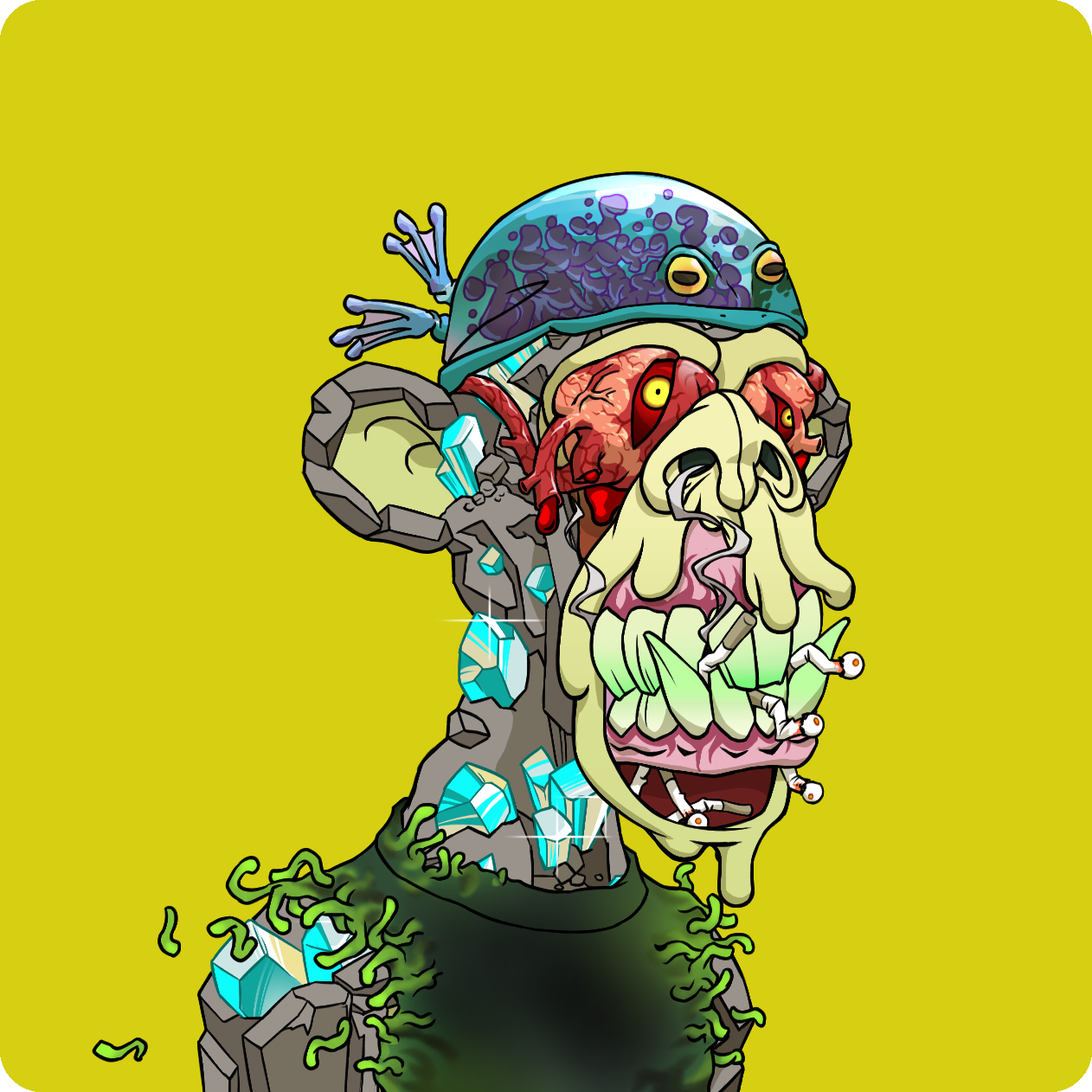 Yuga Labs - Mutant Ape Yacht Club - NFT # 19987