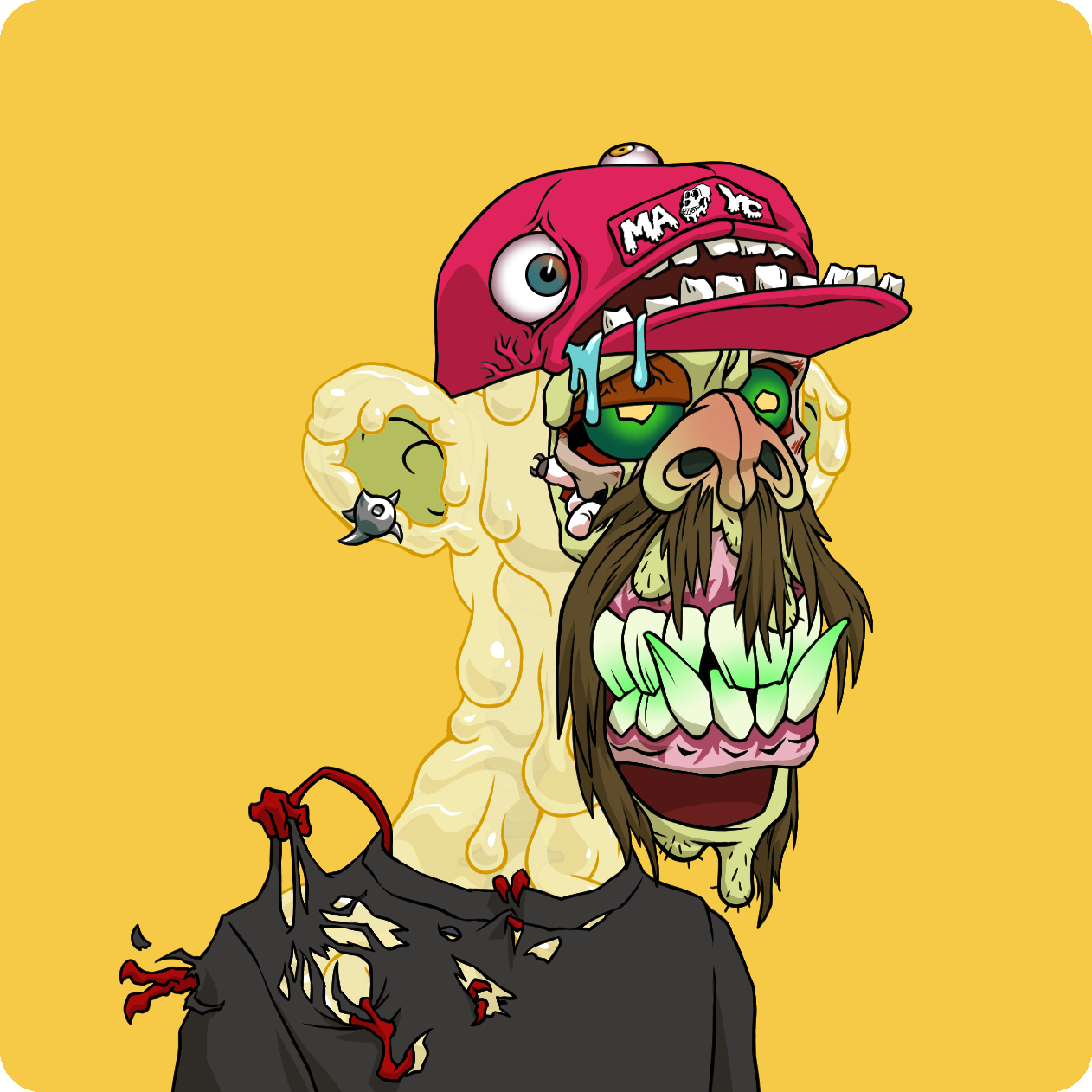 Yuga Labs - Mutant Ape Yacht Club - NFT # 38