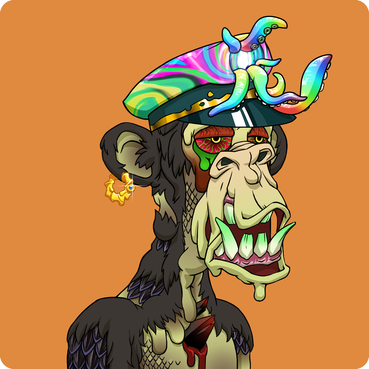 Yuga Labs - Mutant Ape Yacht Club - NFT # 2836