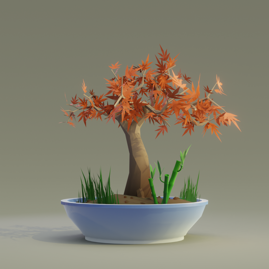 ZENFT Garden Society - Bonsai - Bonsai #8443 - NFT # 8443