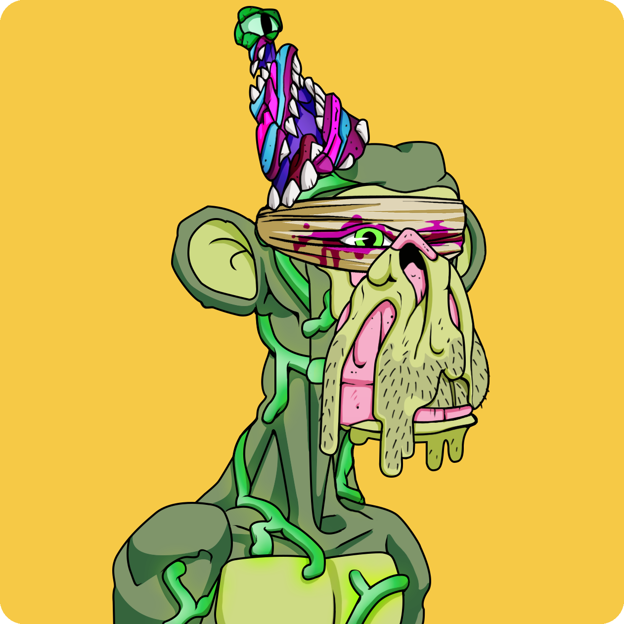 Yuga Labs - Mutant Ape Yacht Club - NFT # 667