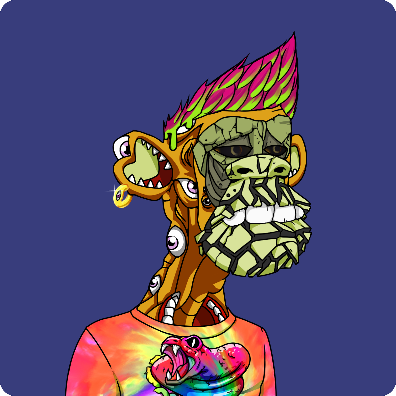 Yuga Labs - Mutant Ape Yacht Club - NFT # 5262