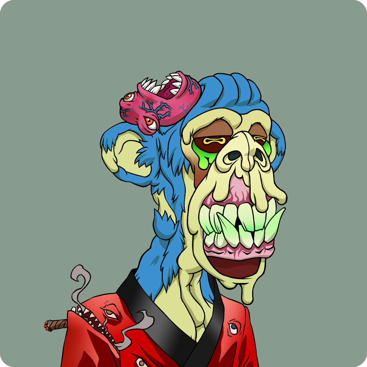 Yuga Labs - Mutant Ape Yacht Club - NFT # 1534