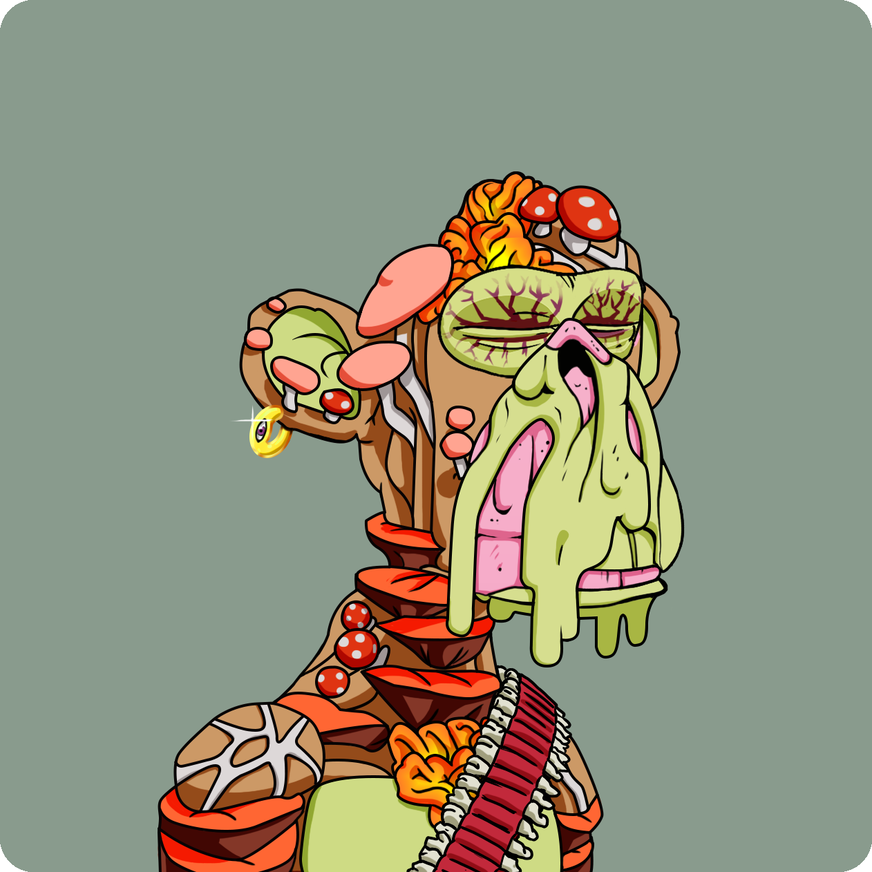 Yuga Labs - Mutant Ape Yacht Club - NFT # 24308