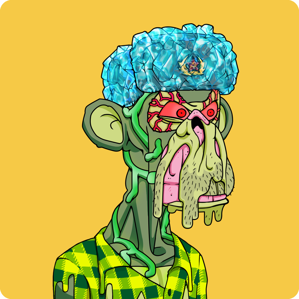 Yuga Labs - Mutant Ape Yacht Club - NFT # 4992