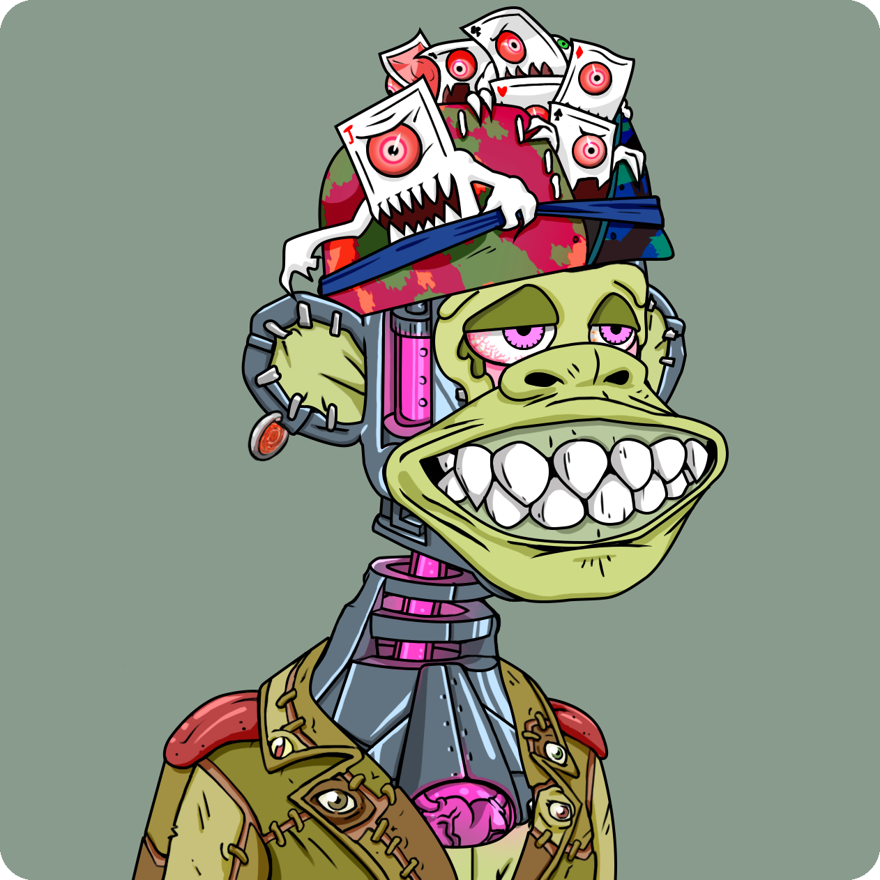 Yuga Labs - Mutant Ape Yacht Club - NFT # 21098