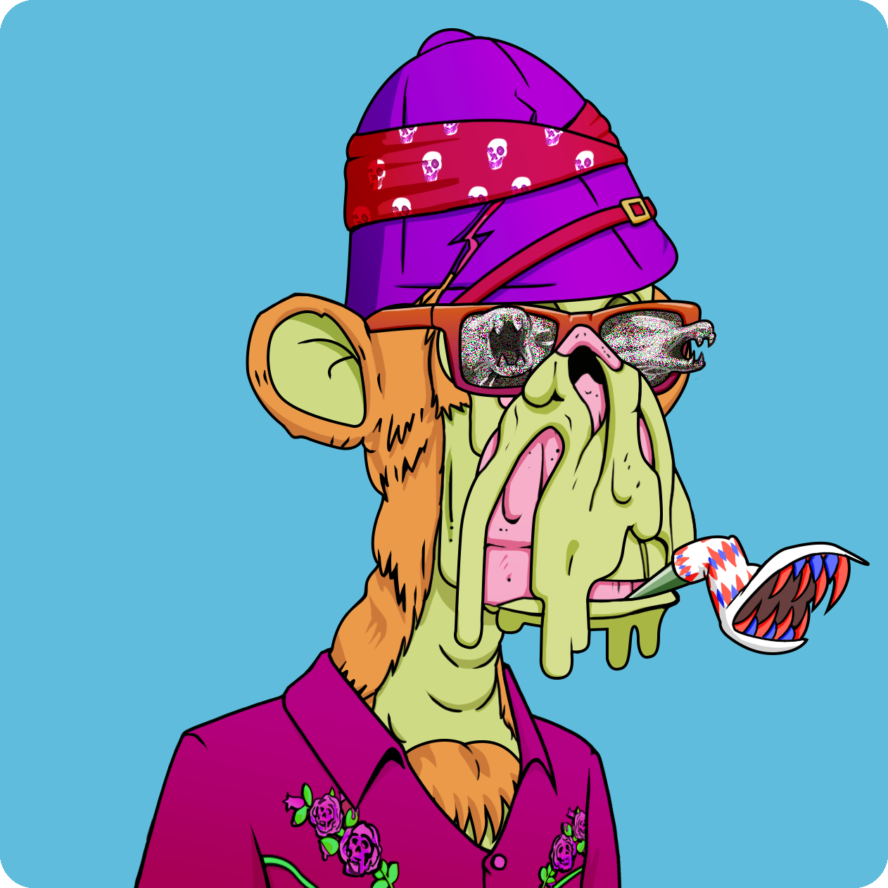 Yuga Labs - Mutant Ape Yacht Club - NFT # 10498