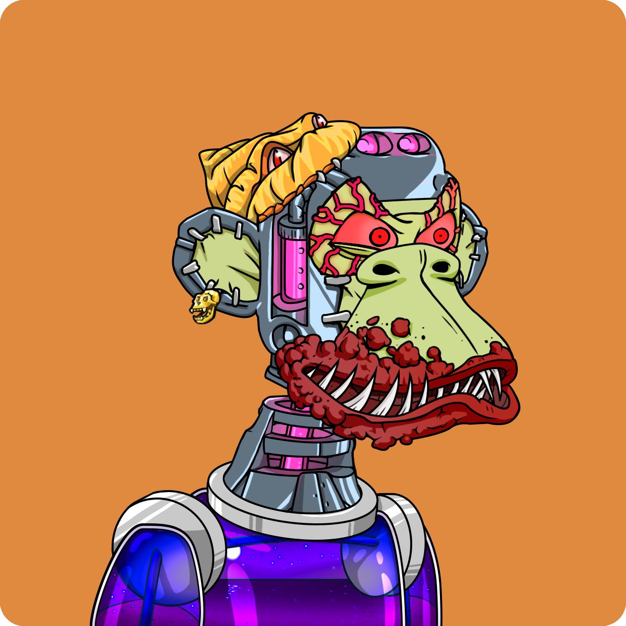 Yuga Labs - Mutant Ape Yacht Club - NFT # 21556