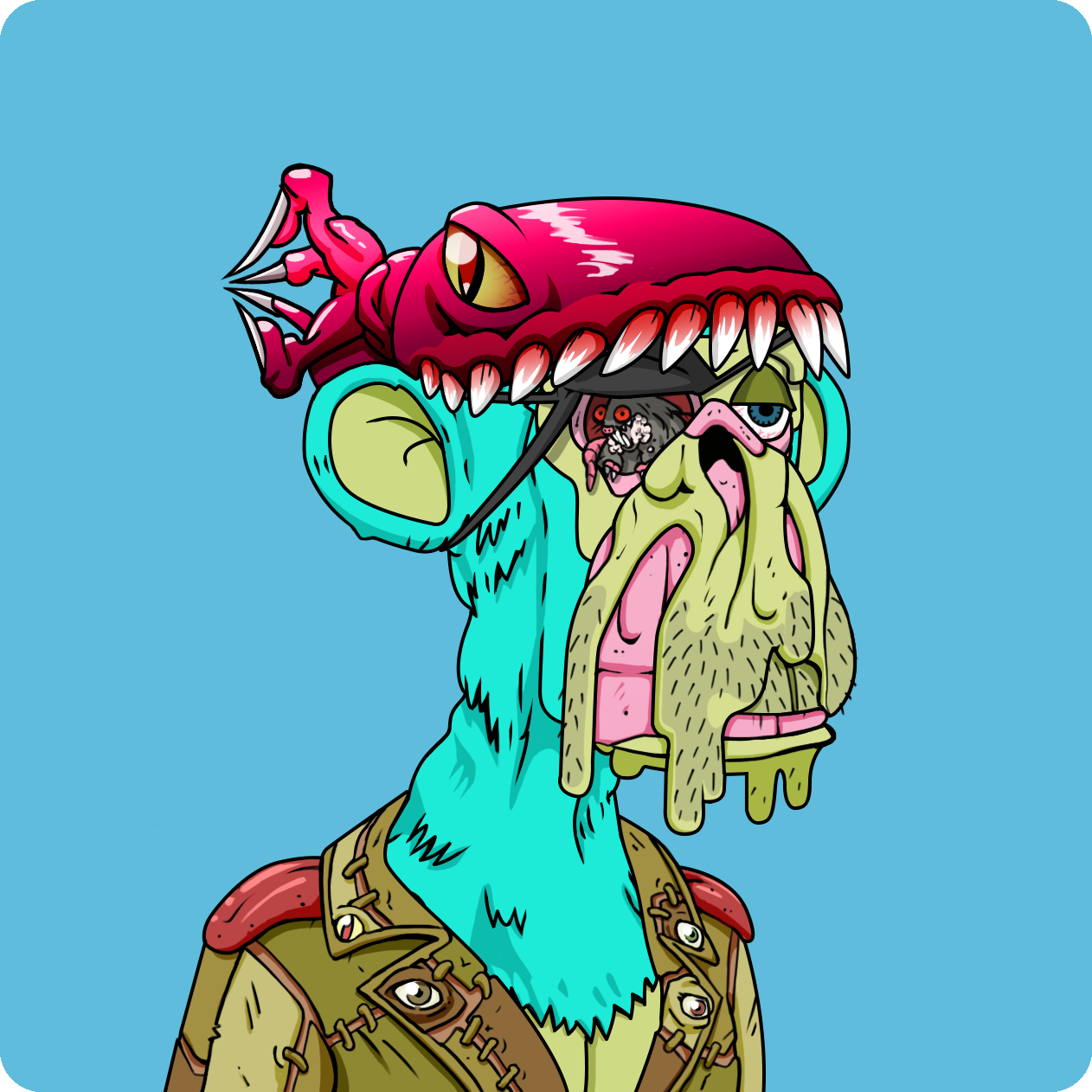 Yuga Labs - Mutant Ape Yacht Club - NFT # 5117