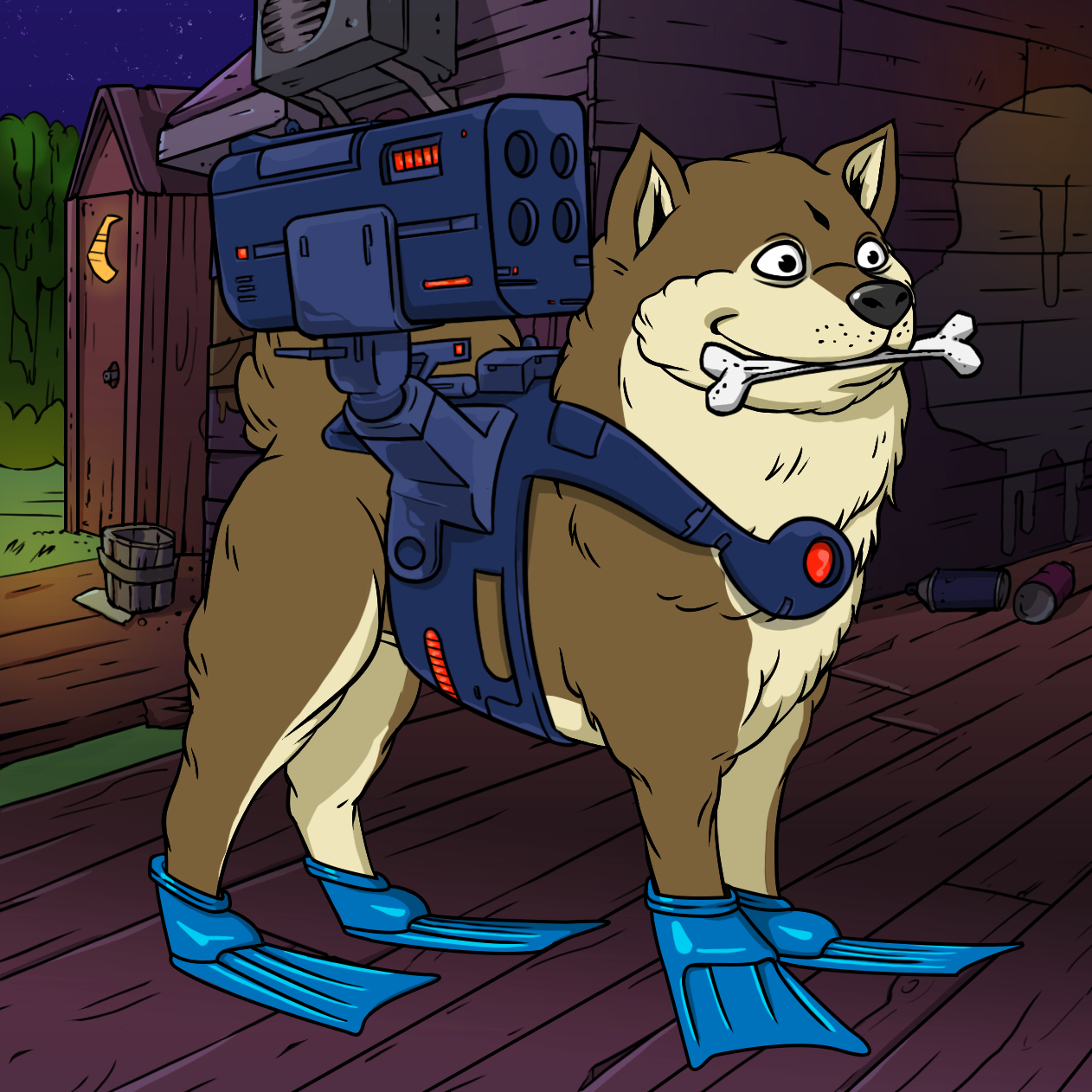 Yuga Labs - Bored Ape Kennel Club - NFT # 1724