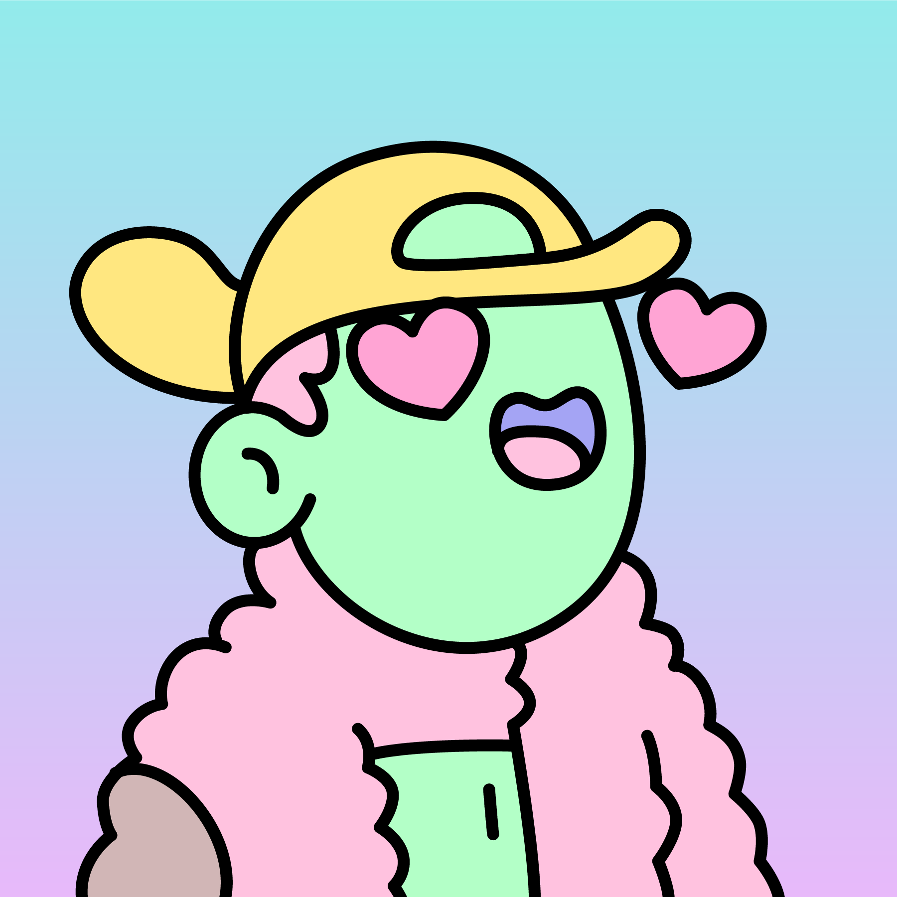 The Doodles Founders - Doodles - Doodle #9734 - NFT # 9734