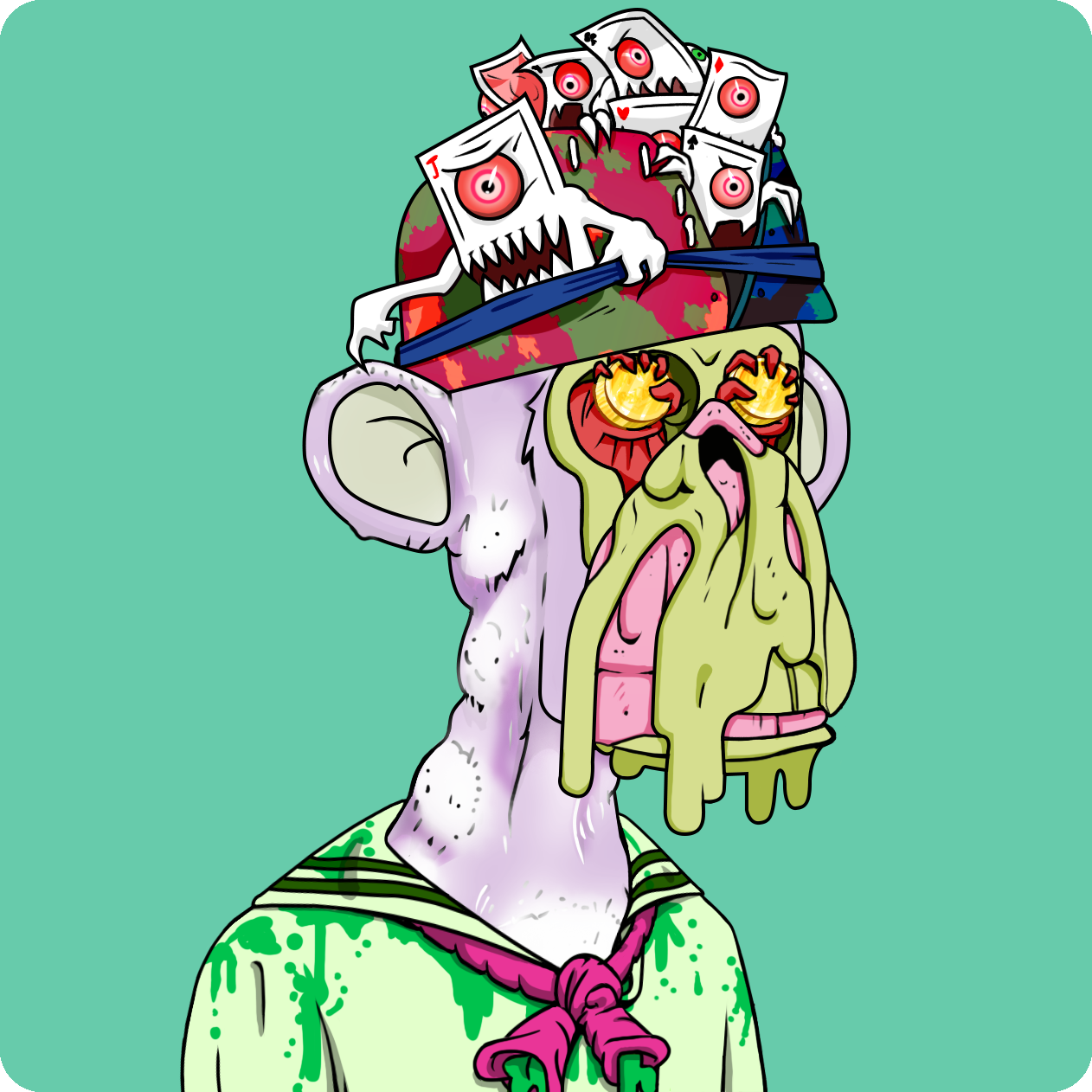 Yuga Labs - Mutant Ape Yacht Club - NFT # 18698