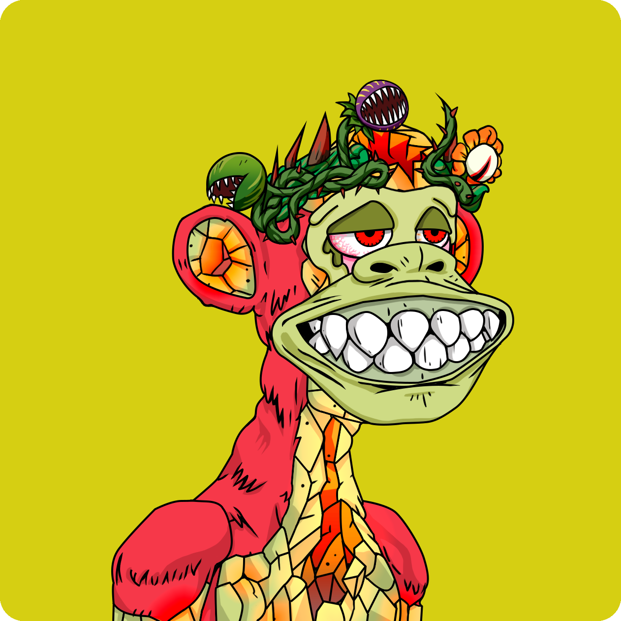 Yuga Labs - Mutant Ape Yacht Club - NFT # 25818