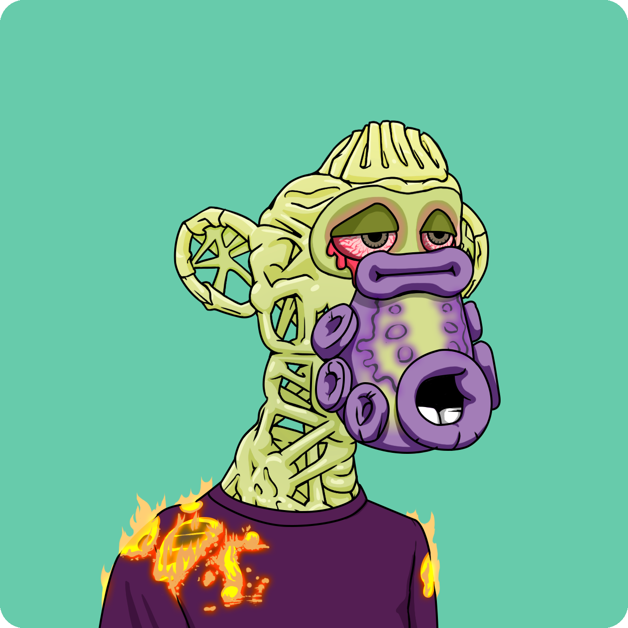 Yuga Labs - Mutant Ape Yacht Club - NFT # 4372