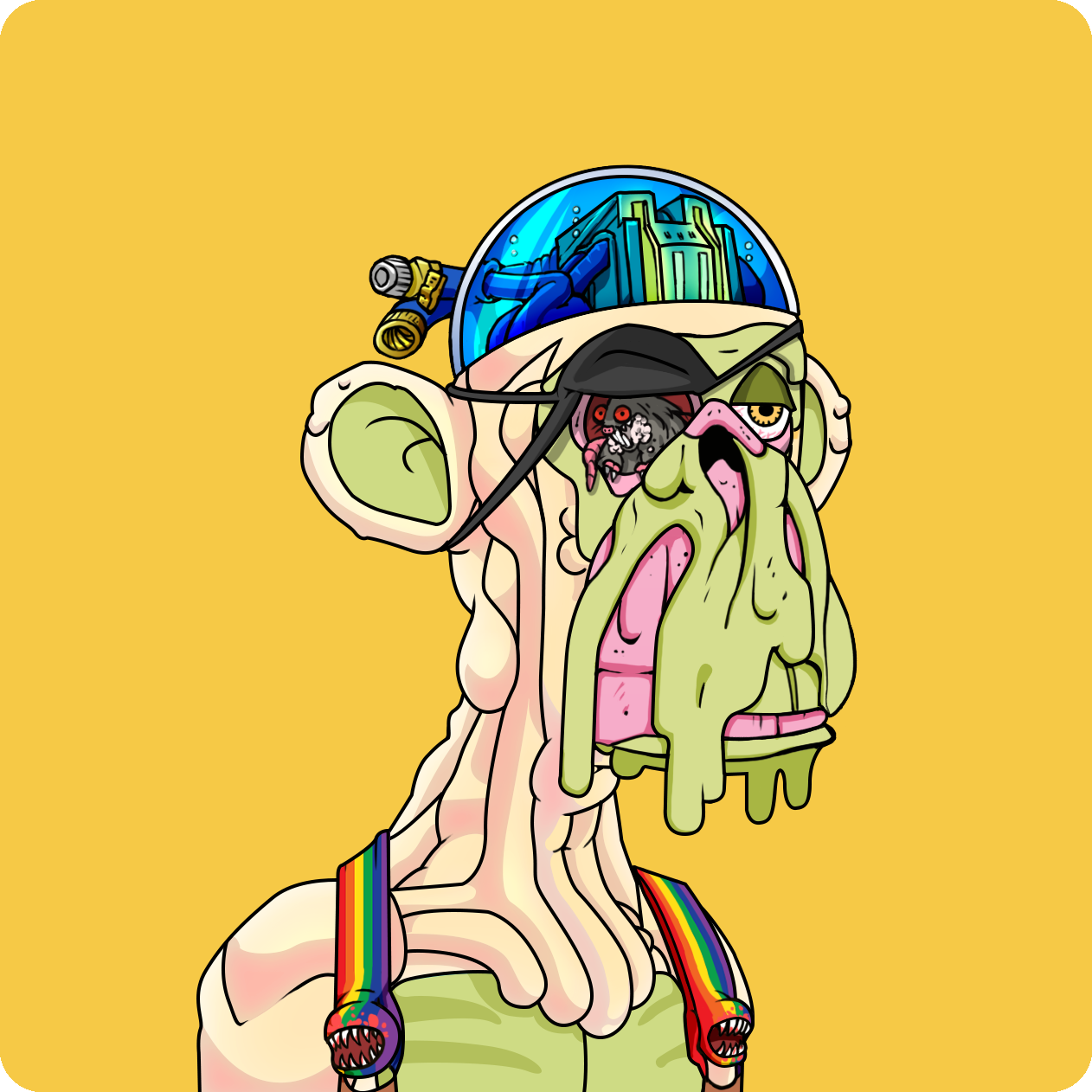 Yuga Labs - Mutant Ape Yacht Club - NFT # 18564