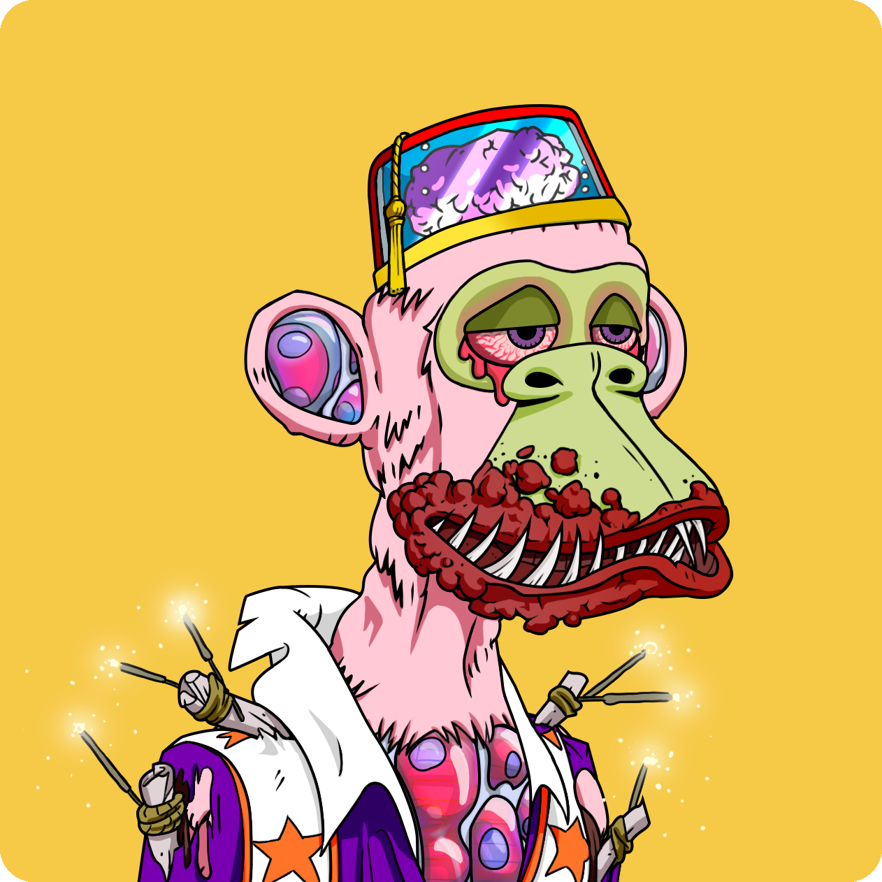 Yuga Labs - Mutant Ape Yacht Club - NFT # 4636