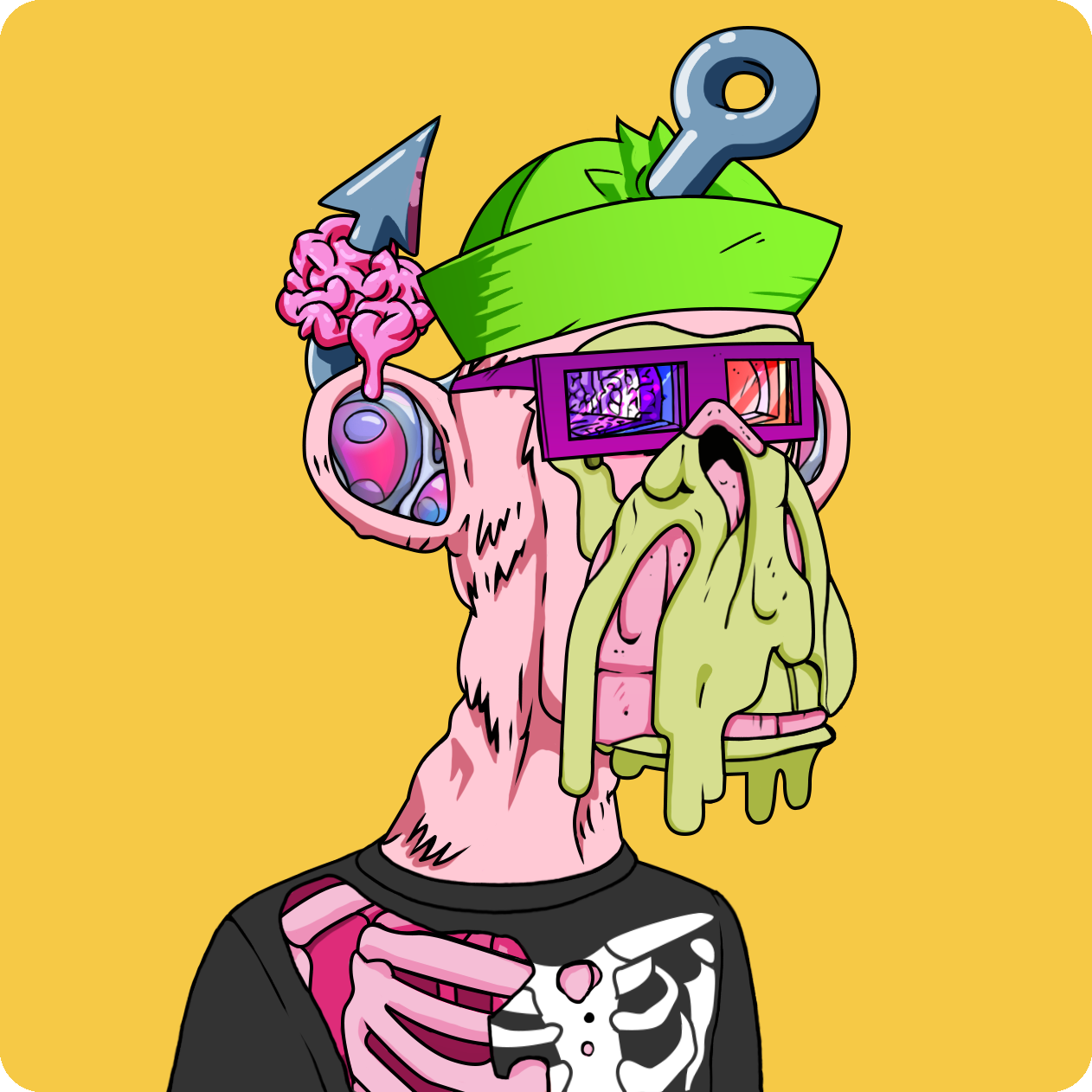 Yuga Labs - Mutant Ape Yacht Club - NFT # 4737