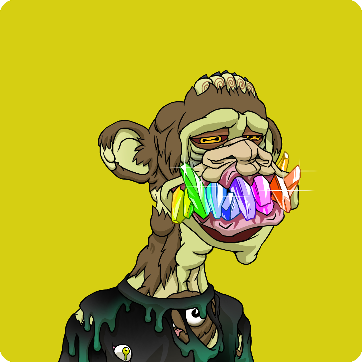 Yuga Labs - Mutant Ape Yacht Club - NFT # 13821