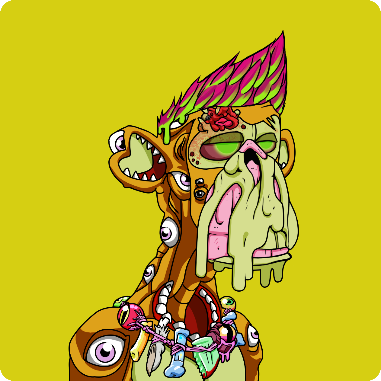 Yuga Labs - Mutant Ape Yacht Club - NFT # 8968